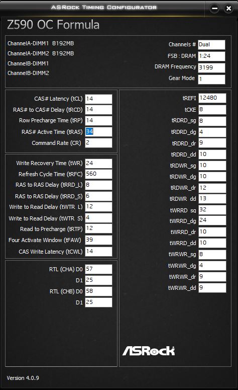 Asrock timing configurator как пользоваться